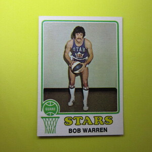 NBA 1973-74 Topps #196 Bob Warren