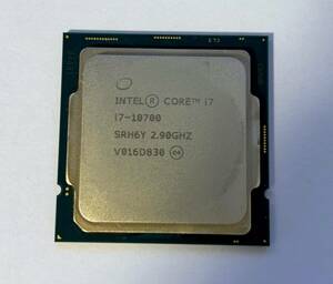 【中古】intel core i7 - 10700 インテル　core-i7　2.90GHz　第10世代CPU　