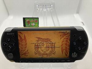 美品　PSP3000ハンターズモデル　メモリースティック付き　SONY ソニー プレイステーションポータブル