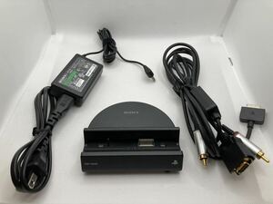 美品　PSPgoクレードル　テレビケーブル付き　SONY ソニー　プレイステーションポータブル