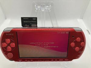 PSP PSP-3000RR （ラディアント・レッド）