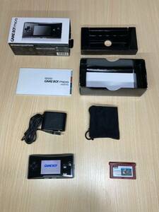  прекрасный товар Game Boy Micro черный nintendo Nintendo Nintendo 