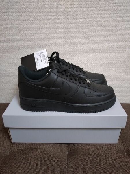 ナイキ エアフォース1 ロー ブラック '07 / Air Force 1 '07　　27.0cm