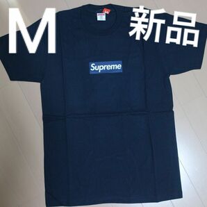 希少 新品タグ付き Supreme Box Logo New York Yankees ネイビー