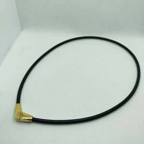 コラントッテ オルト 磁気ネックレス ネックレス ALT ブラック×ゴールド Lサイズ 51cm HPY-17000 【動作確認品】 の画像1