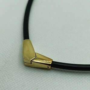 コラントッテ オルト 磁気ネックレス ネックレス ALT ブラック×ゴールド Lサイズ 51cm HPY-17000 【動作確認品】 の画像3