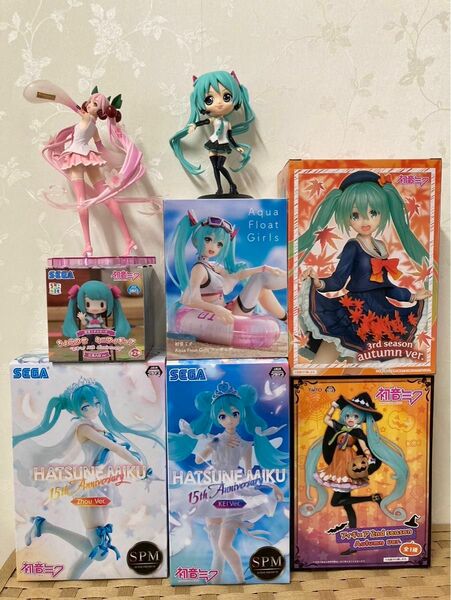 初音ミク　桜ミク　フィギュアまとめ