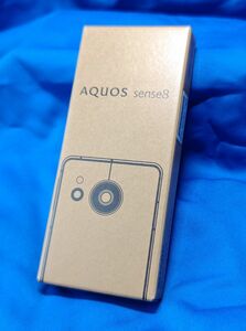 SHARP AQUOS sense8 SH-M26A SIMフリー コバルトブラック新品未開封品