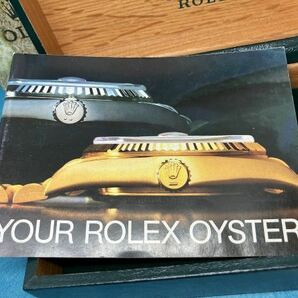 ☆ビンテージ 古いロレックス ROLEXの箱 OYSTER オイスター ウブ出し品の画像9