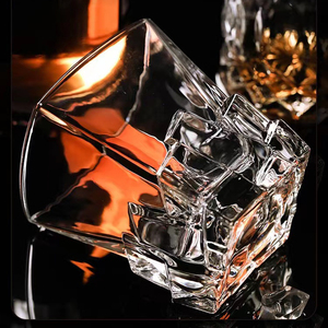 ウイスキーグラス ロックグラス ブランデーグラス ウイスキー　クリア グラス クリスタルグラス コップ ビアグラス 　300ml ２個セット