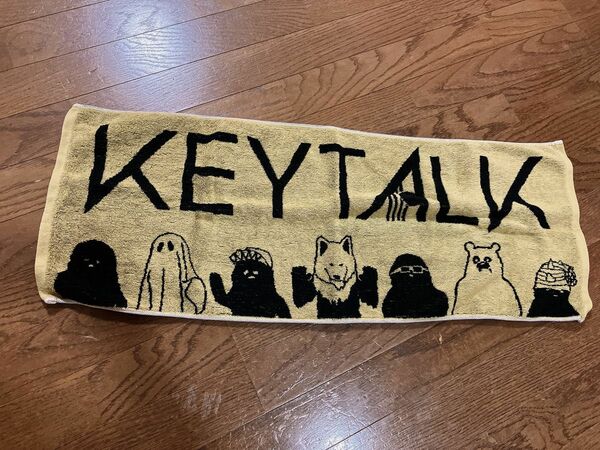 キートーク KEYTALK フェイスタオル