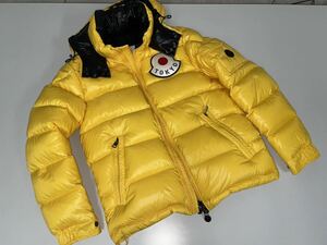 【正規輸入品】イタリア製 超希少モデル 程度良好です Moncler MAYA House of Genius TOKYO TG0 モンクレール マヤ イエロー サイズ0 管42