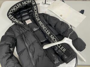 【正規輸入品】使用感極少です 付属品多数！20AW Moncler MONTCLA TG1 モンクレール モンクラ サイズ1 ブラック 管53