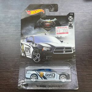 新品未開封 ホットウィール ‘11 ダッジ チャージャー Hot Wheels Dodge Charger R/T Batman バットマン 値札あり