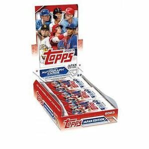 新品未開封 2023 Topps MLB Baseball JAPAN SPECIAL EDITION トップス ジャパン エディション 1箱 1Box シュリンク付き 数量2の画像1