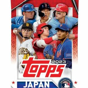 新品未開封 2023 Topps MLB Baseball JAPAN SPECIAL EDITION トップス ジャパン エディション 1箱 1Box シュリンク付き 数量2の画像3