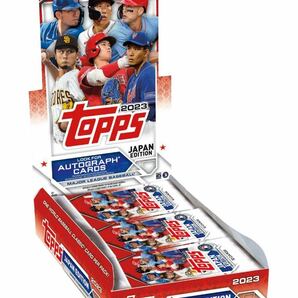 新品未開封 2023 Topps MLB Baseball JAPAN SPECIAL EDITION トップス ジャパン エディション 1箱 1Box シュリンク付き 数量2の画像2