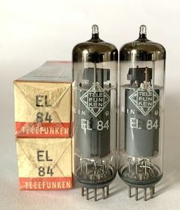 EL84/TELEFUNKEN GM値でのペア　 印