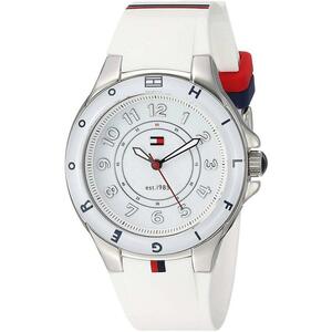  Tommy Hilfiger wristwatch white 1781271 TOMMY HILFIGER lady's wristwatch * with translation 