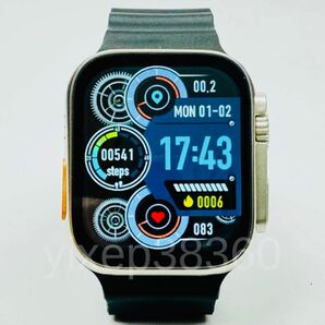 新品 Watch 8 Ultra スマートウォッチ 通話 スポーツ 健康 血中酸素 防水 睡眠 健康管理 Android 多機能 