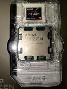 AMD Ryzen 7 7800X3D used operation goods AM5