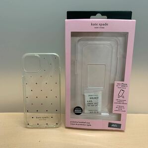 y050717m kate spade new york iPhone13 ケース Protective Hardshell Case 正規品 ケイトスペード ニューヨーク