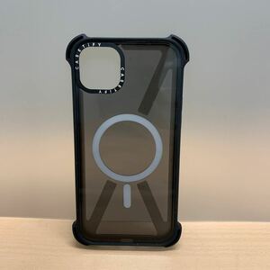 y050723m CASETiFY バウンス iPhone 14 Plus ケース MIL規格準拠 6.5mからの落下試験をクリア MagSafe 対応 トリプル ブラック