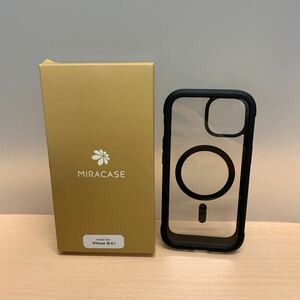 y050910m Miracase iPhone15 用 ケース MagSafe対応 9H 強化ガラス 360°保護 スマホケース iPhone15 用 カバー 全身バンパー