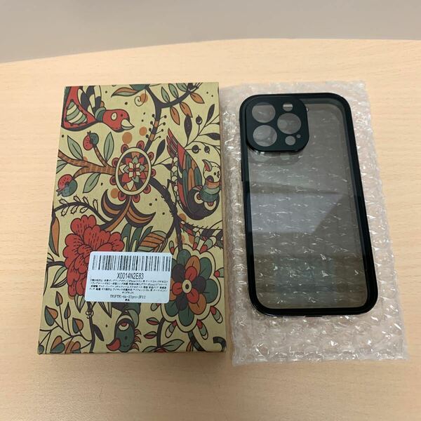 y051004m iPhone 13 ケース 全面保護 覗き見防止　ロック付き 両面 マグネット式 カバー ストラップホール付き 透明背面 