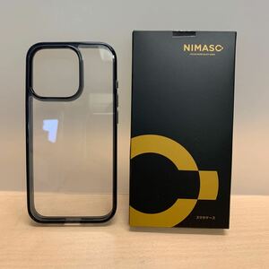 y053133m NIMASO ケース iPhone 15 Pro 用 保護ケース 黄変防止 耐衝撃 米軍MIL規格 傷つけ防止 薄型 バンパー ワイヤレス充電対応 