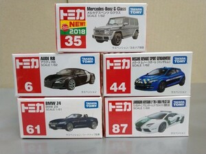 トミカ　欧州車　5台セット