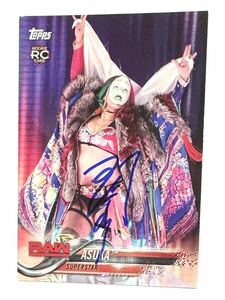 WWE ☆ ASUKA Autographed Card ②