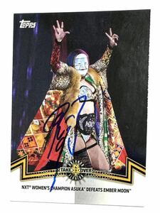 WWE ☆ ASUKA Autographed Card ①