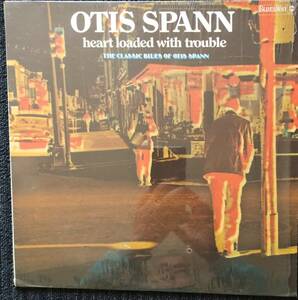 Otis Spann Heart loaded with trouble オーティス・スパン　US輸入盤　カット盤　BluesWay　シュリンク付き