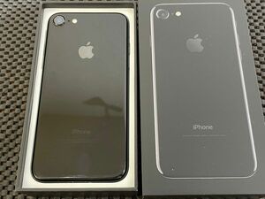 Apple iPhone7 128GB MNCP2J/A A1779 ジェットブラック SIMロックなし