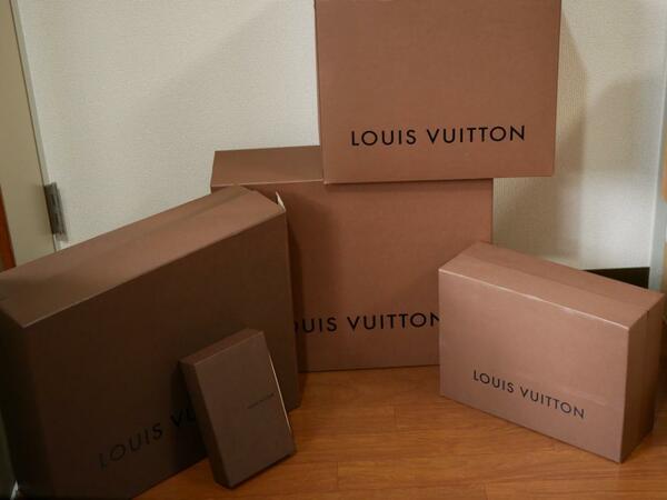 ヴィトン 空箱 Louis Vuitton ブラウン ボックス