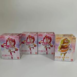 スター　トゥインクル　プリキュア　キューティ　フィギュア　キュアスター　キュアソレイユ　4個セット　ダメージあり