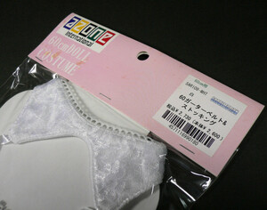 60 ガーターベルト & ストッキング 白　アゾン 60cmドール用コスチューム 1/3ドール服 azone SAR108-WHT Garter belt & Stockings WHITE DD