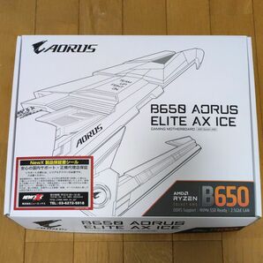 GIGABYTE B650 AORUS ELITE AX ICE ATXマザーボード 動作品