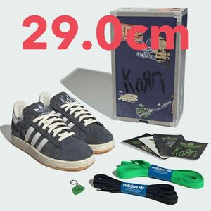 Korn adidas Originals Campus 2 Black/White/Gum コーン アディダス オリジナルス