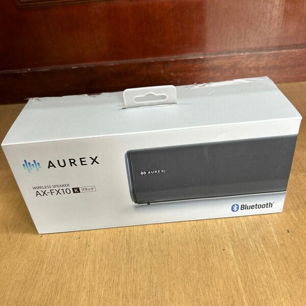 未開封　TOSHIBA 東芝 AUREX オーレックス AX-FX10 ワイヤレス スピーカー Bluetooth ブルートゥース
