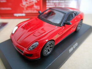 ★京商 1/64 フェラーリ 599 GTO（レッド）Ferrari 599 GTO（Red）★フェラーリ ミニカー コレクション 9★元箱&カード 全てあり★