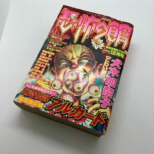 ジャンク　恐怖の館デラックス　1997年12月号　ホラー漫画　雑誌　リイド社　日菜さちこ　御茶漬海苔　犬木加奈子　レトロコミック