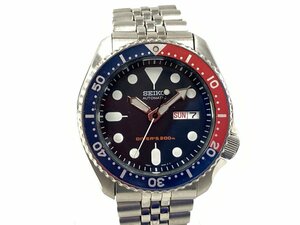 SEIKO　セイコー　腕時計　ダイバーズ　デイデイト　自動巻き　7S26-0020　箱付き　稼働品【CEAD5004】