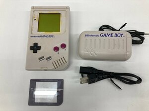 Nintendo　任天堂　GAMEBOY　ゲームボーイ　本体　電源コード付き　カセット付き　SDガンダム外伝ラクロアンヒーローズ【CEAJ7023】