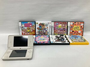 Nintendo　任天堂　ゲーム　おまとめ　9点　DSiLL本体/ポケモンホワイト/ともだちコレクション/他【CEAJ7015】