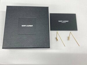 SAINT LAURENT sun rolan earrings GP box attaching [CEAK6024]