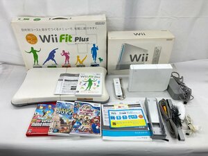 Nintendo nintendo Wii body / Wii Fit Plus / game soft . summarize set [CEAJ8017]