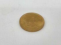 K22　南アフリカ共和国　クルーガーランド金貨　1/10oz　1984　総重量3.3g【CEAH6077】_画像1
