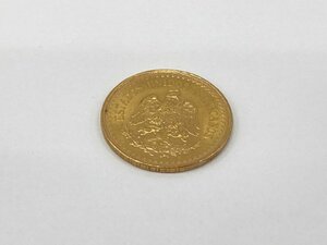 K21.6　メキシコ　ペソ金貨　総重量2.1g【CEAH6016】